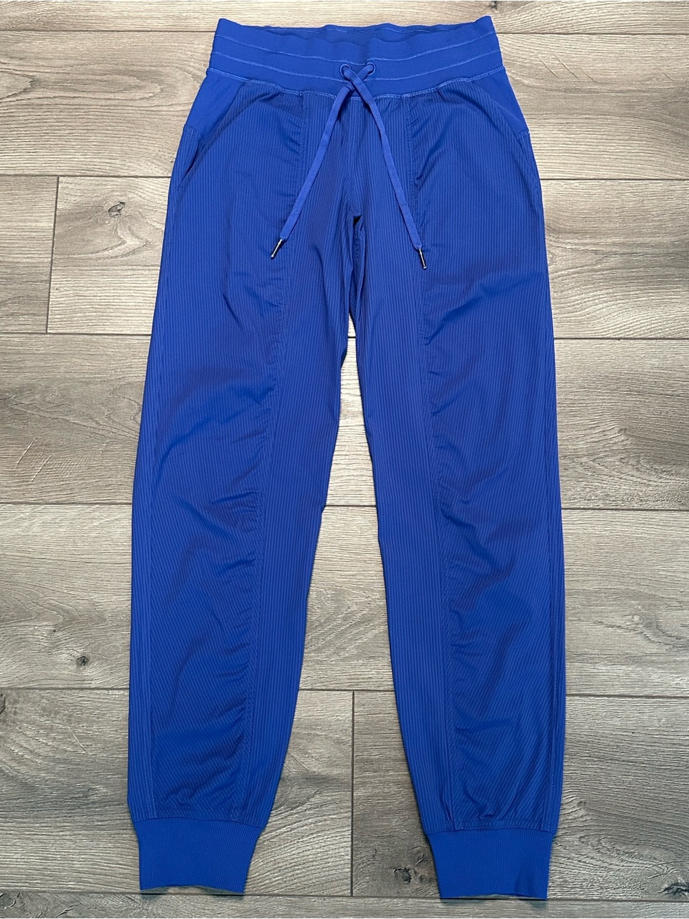 Lululemon Dance Studio Mid Rise Full Length Jogger Pants Cerulean Blue Size 4